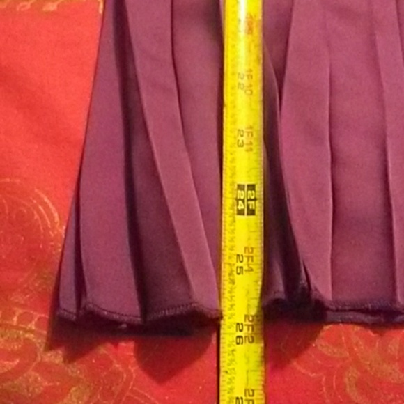 Worthington plum burgundy colored skirt - Picture 4 of 5